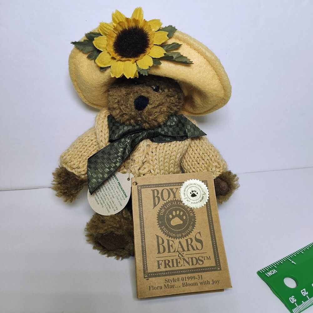 RETIRED!  Boyds Bears And Friends Flora Mae Bloom With Joy Style #01999-31
